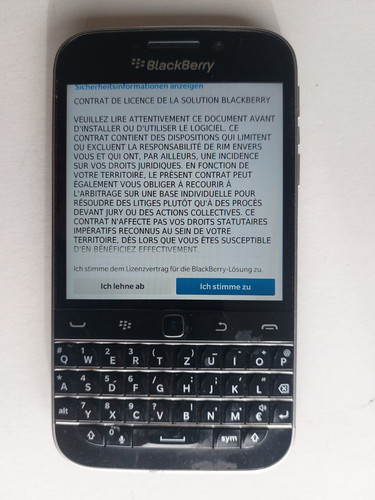 Blackberry classic sqc100 - blackberry,