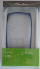 BLACKBERRY  COQUE SILICONE POUR modèle 9700 BLEU
