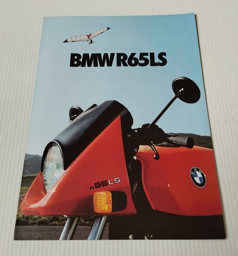 Bmw r65ls 1981 prospectus - de,