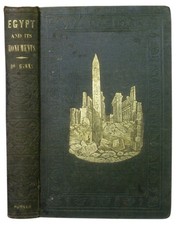1850 ANCIENT EGYPT Egyptology ARCHAEOLOGY Ruins BIBLE Hebrew SLAVERY Illustrated