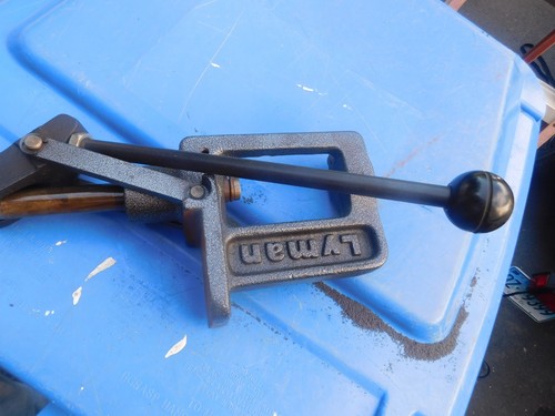 Lyman single stage cast - cast, iron