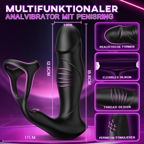 Vibromasseur prostate homme