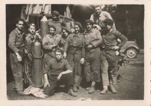 Ancienne photographie groupe - photographie,
