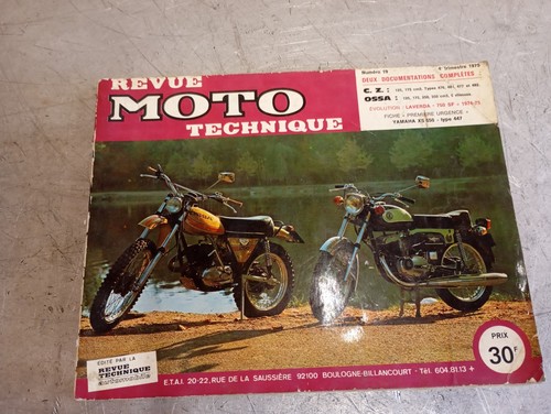 Revue moto technique a i - revue,
