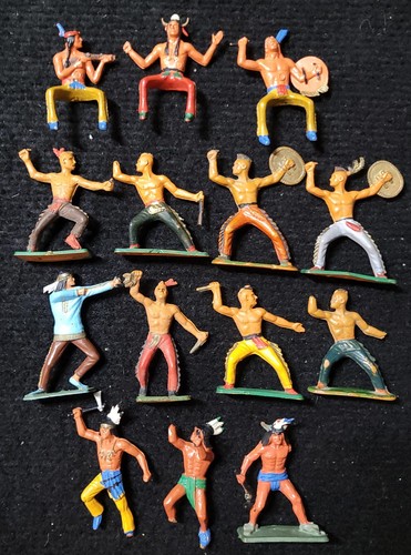 Figurines starlux indiens - figurines, /