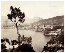 Italy, Sorrento, Capo di Monte Albumen Print 20x24 Circa 1880 Ti