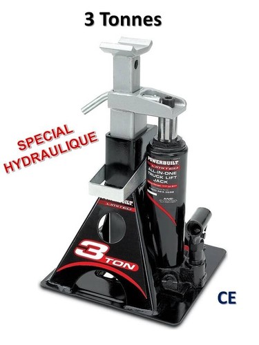 Chandelle hydraulique cric - chandelle,