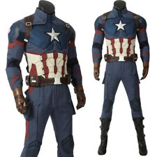 Avengers 4 Endgame Captain America Cosplay Costume Superhero Cosplay Costume