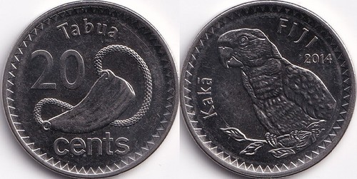 Cents 2014 fidji fiji - 20,