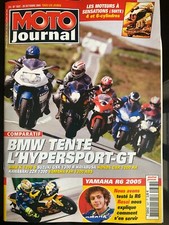 MOTO JOURNAL du 28/10/2004; BMW hypersport-GT/ BMW K 1200 S/ Suz GSX 1300 R