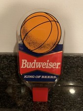 Budweiser Basketball Bar Tap Handle King Of Beers - Vintage Bar Tap