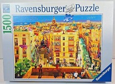 Ravensburger Dining in Valencia Jigsaw Puzzle 1500pc Complete Bagged In Box 