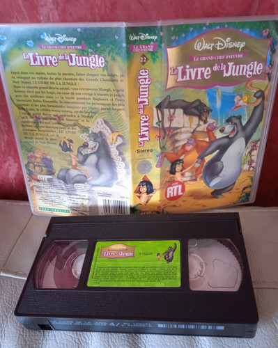 Vhs walt disney grand chef - walt,