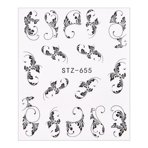 Stickers pour ongles water - pour,
