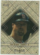 2000 Black Diamond DIAMOND GALLERY Mark McGwire St Louis Cardinals 1B G7 1:14