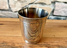 Elegant Christofle France Silver Metal Baptism Timpani Collectible