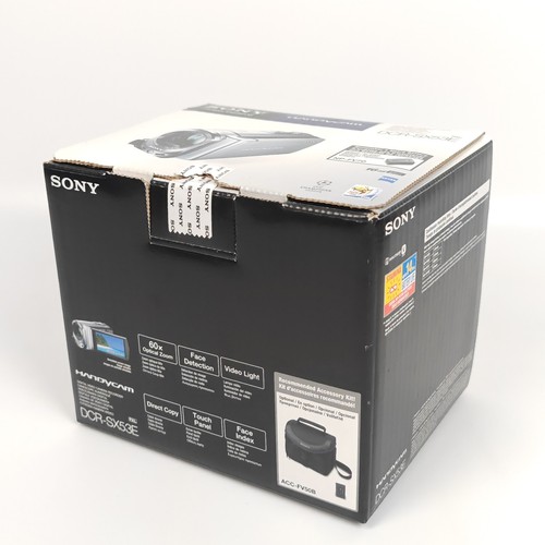 Camescope sony dcr sx53e - sony, /