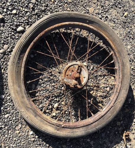 Roue avant moto de - avant,