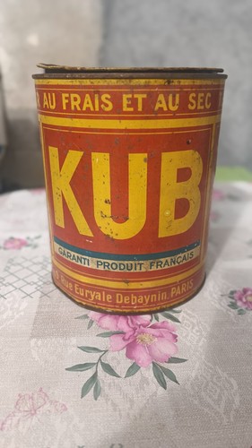 Ancienne boite fer blanc - ancienne, en