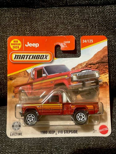 Miniature matchbox jeep - matchbox, j10