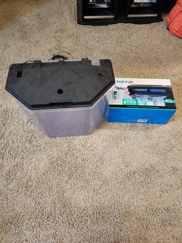 Aquarium tank top fin - w/, pf75