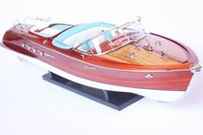 maquette riva bateau Riva Aquarama  67cm entièrement Bois laiton modélisme