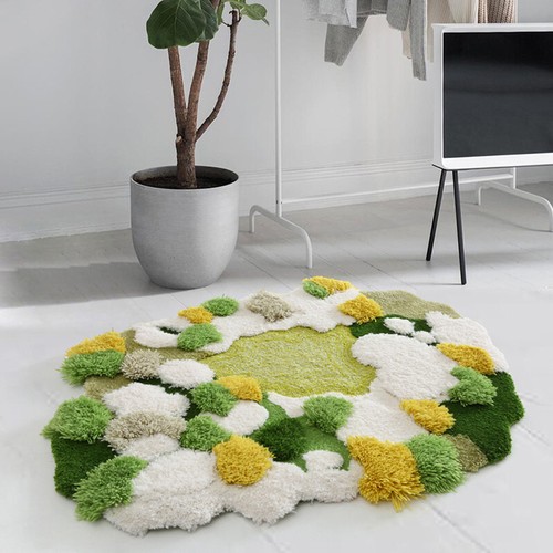 Tapis laine fait - tapis, main