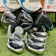 Ladies TaylorMade FullSet USED SIM2 1w SIM 3w RBZ Iron 789Pw New SIM2 7w 8pic