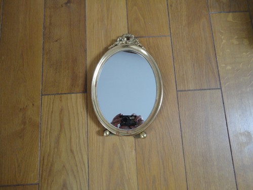 Magnifique miroir ovale psyche - magnifique,
