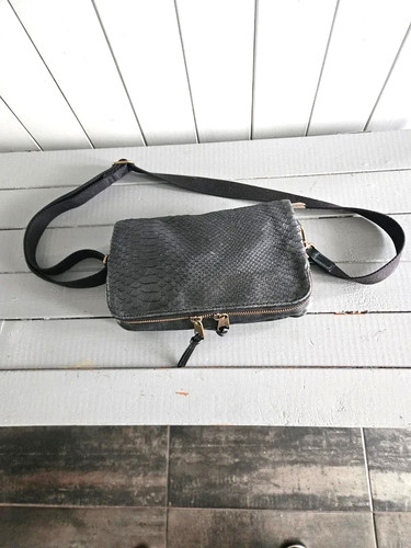 Sac bandoulière cuir noir - bandoulière,