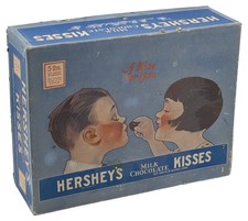 Circa 1930s-1940s Hershey’s Kisses Box - Original & Rare
