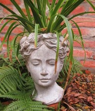 STATUE BUSTE DE JARDIN FEMME
