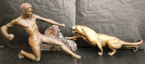 Sculpture bronze signée