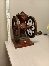 Rare 1800s The Charles Parker Co. #200 Table Coffee Grinder 12.5x9x10 Original