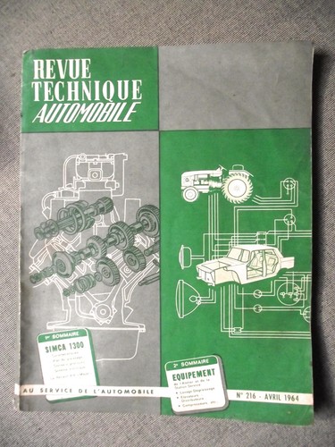 Revue technique automobile - technique, n°