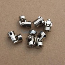 Lot5 Multiple Size Cross Universal Joint Mini Cardan Coupling Rotation 45 Degree