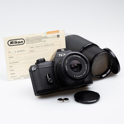 Serviced nikon black - nikon, em