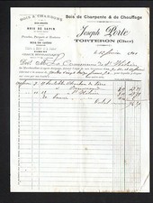 "TORTORON (18) WOOD FRAME & HEATING / SAWMILL "JOSEPH DOOR" 1901