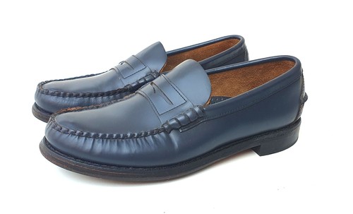 Sebago docksides mocassin bleu - docksides,