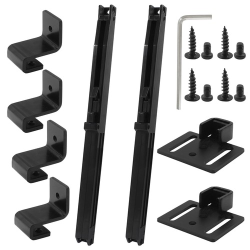 2pcs soft close barn door - soft,