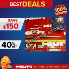HILTI CHISEL NARROW FM SDS MAX 1" X 14" PREOWNED, L@@KS NEW , GOOD, FAST SHIP