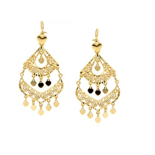 Boucles oreilles savoyardes - boucles, d'oreilles