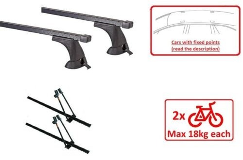 Set toit rack vélo - toit,