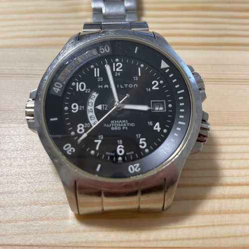 Hamilton khaki navy gmt - hamilton,