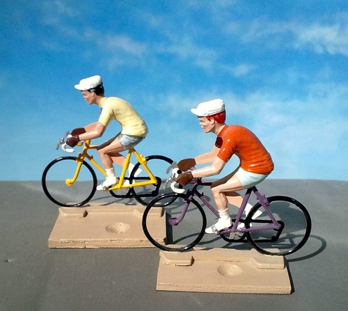 Lot coureurs cyclistes - lot,
