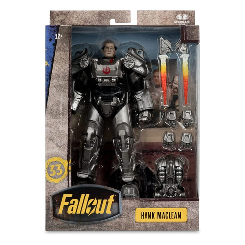 Fallout figurine hank - figurine,