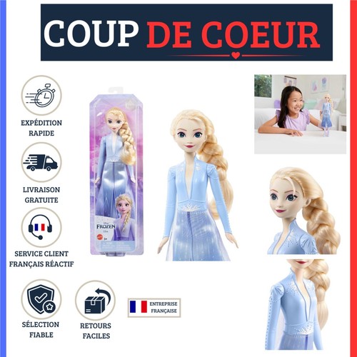 Poupée elsa reine des - elsa, la