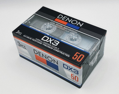 Denon dx3 audio cassette - dx3,