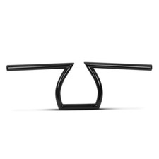 Guidon Ape Z-Bar 1" pour Harley Sportster 1200 Custom/ Iron/ Nightster noir