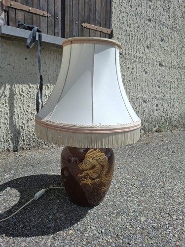 Lampe table chinoise - lampe,